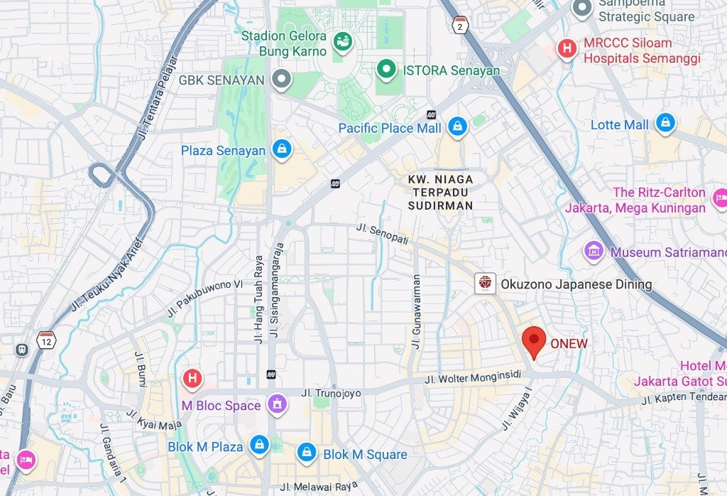 ONEW Clinic Map